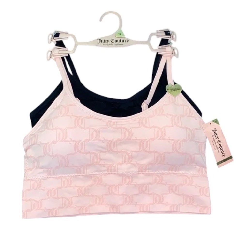 Juicy Couture 2-Pack Sports Bras NWT